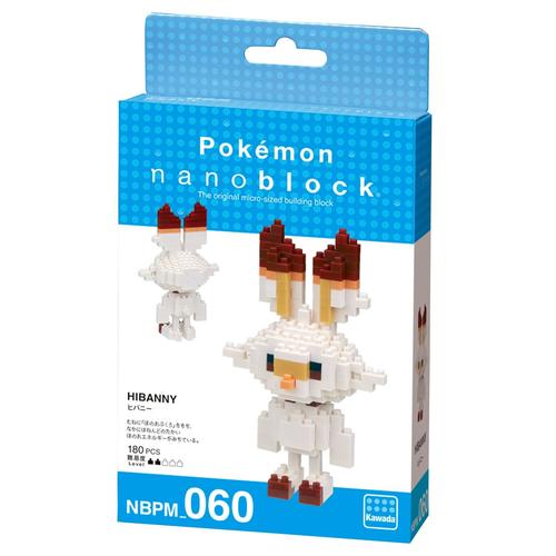 Nanoblock Pokemon  Scorbunny. Mini Series Nanoblock