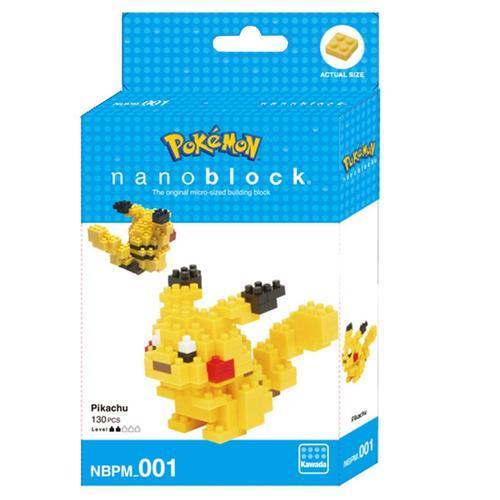 Nanoblock Pokemon Pikachu. Mini Series Nanoblock