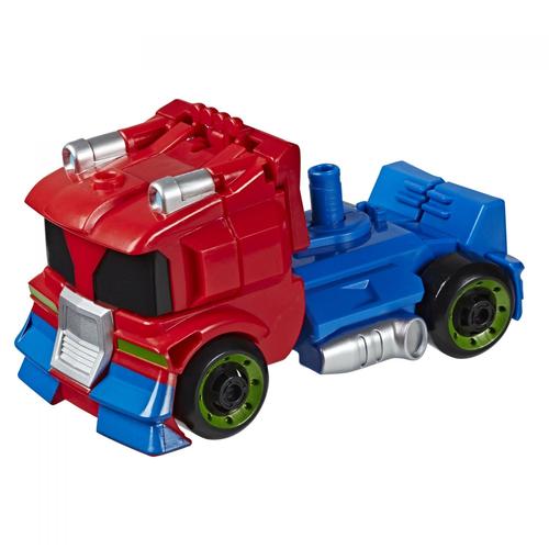 Transformers Playskool Rescue Bots Academy - Robot Secouriste Optimus Prime De 11 Cm - Jouet Transformable 2 En 1