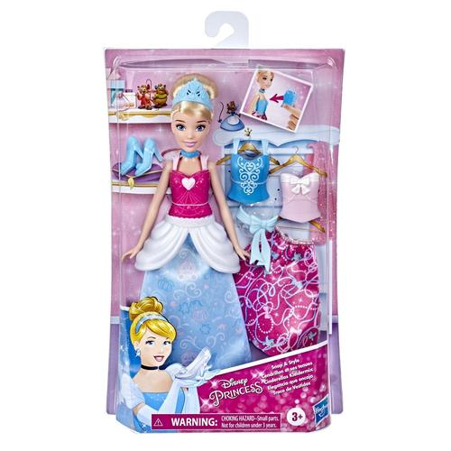 Disney Princesses Disney Princesses - Poupee Mannequin Cendrillon Multi-Tenues - 30 Cm