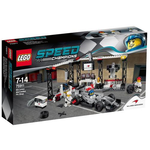 LEGO Speed Champions - L'arrêt au stand McLaren Mercedes - 75911