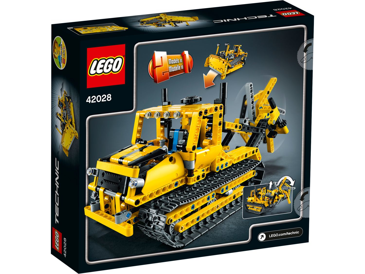 Lego Technic - Le Bulldozer - 42028 - 2
