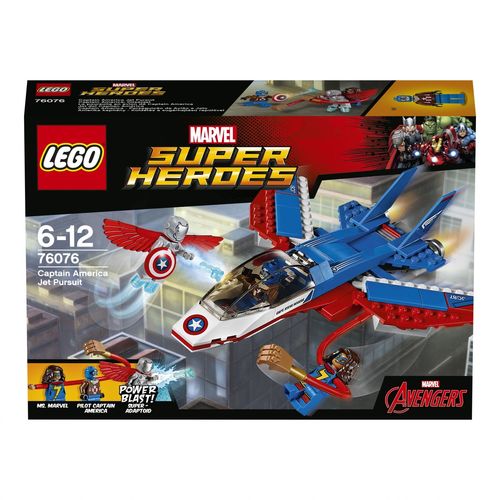 LEGO 76076 - La poursuite en avion de Captain America