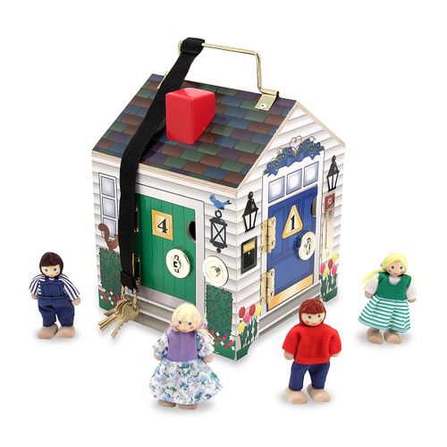 Melissa & Doug Maison Des Découvertes 4 Sons, Clés Et Personnages