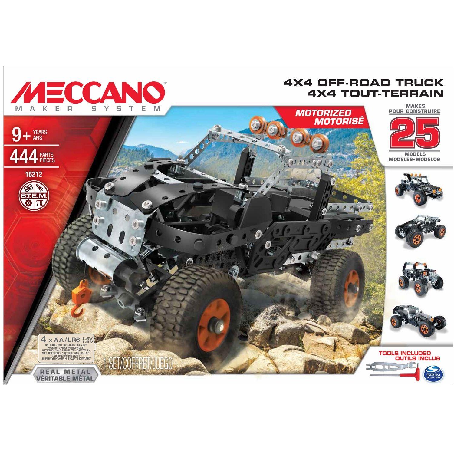 Quad Meccano - MECCANO - 2 modèles à construire - Garçon - A