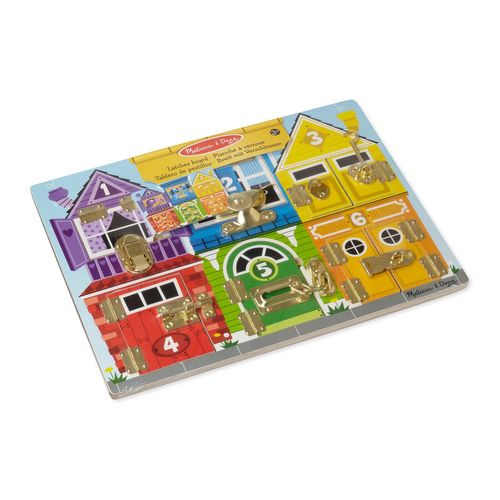Melissa & Doug Tableau Serrures À Ouvrir