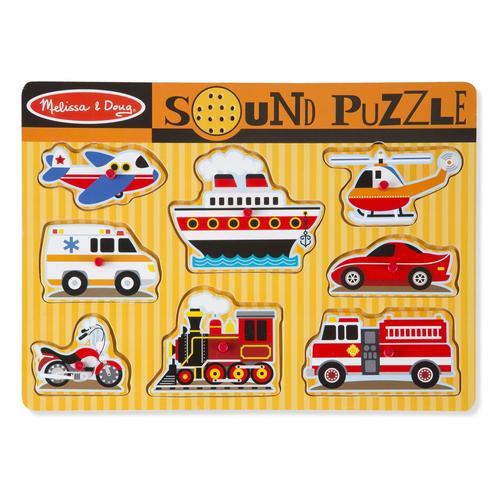 Melissa & Doug Puzzle Sonore 8 Pièces