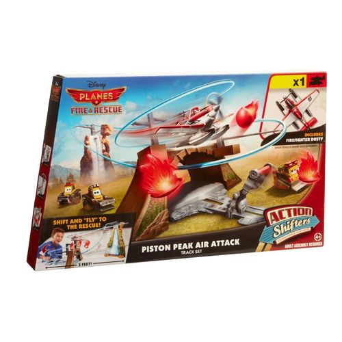 Disney Planes Fire & Rescue Action Shifters - Piston Peak Air Attack Track Set