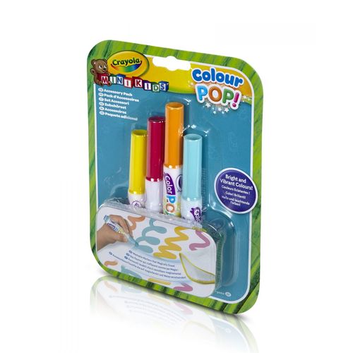 Crayola Mini Kids Colour Pop! - Recharge 4 Feutres