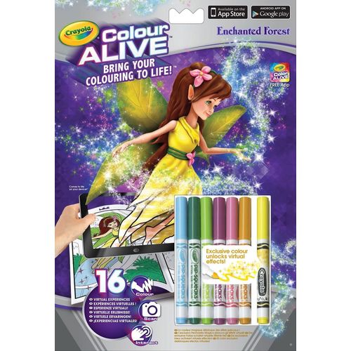 Crayola Kit Colour Alive - Forêt Enchantée