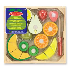 Melissa & Doug Fruits Bois Pré Découpés