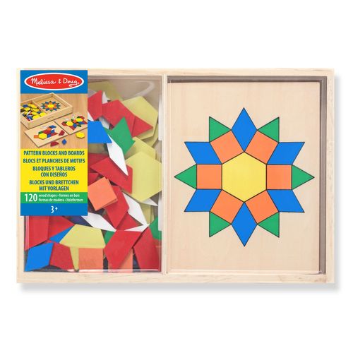 Melissa & Doug Blocs Et Planches De Motifs