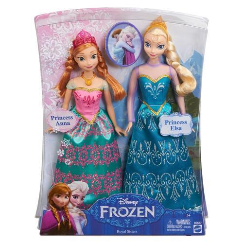 Nouvelles poupées Elsa & Anna (La Reine des Neiges) de Mattel disponibles  en pré-commande