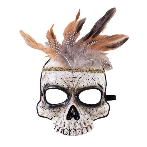 Demi-Masque Vaudou Adulte