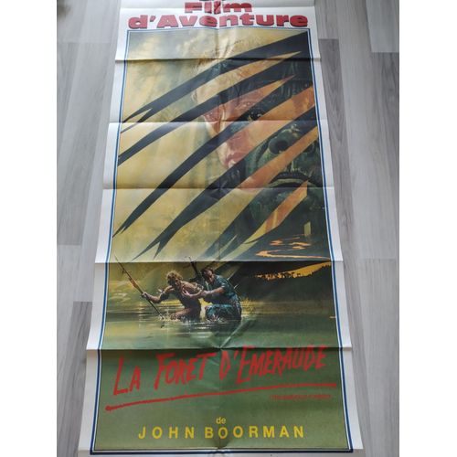 La Foret D'emeraude (John Boorman) Très Grande Affiche De Video Club