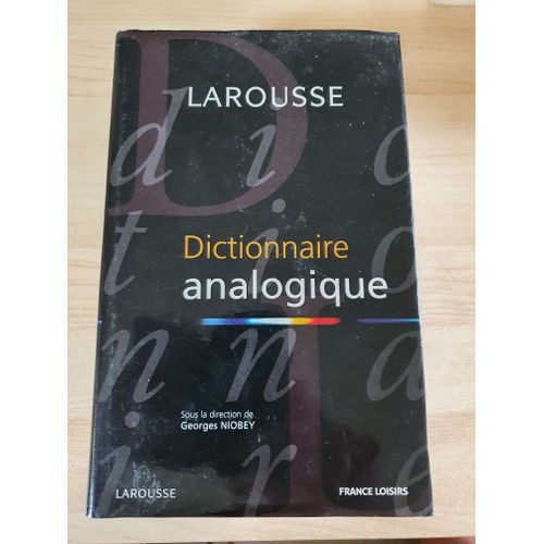 Dictionnaire Analogique Larousse