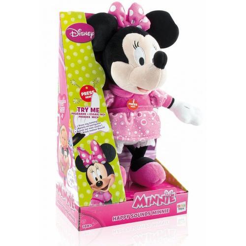 Imc Toys Minnie Rigole - Peluche Interactive Sonore