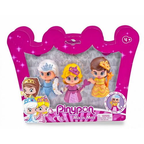 Pinypon Pack 3 Princesses Pinypon