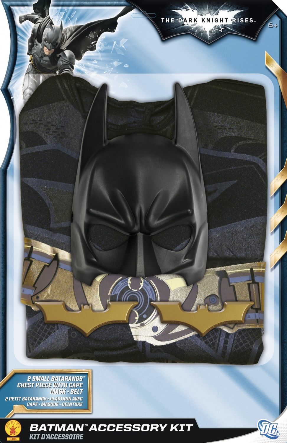 RUBIES Batman - Kit déguisement Batman Dark Knight pas cher 