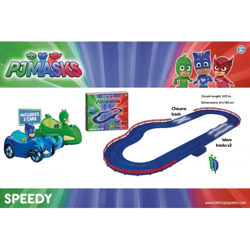 Fabrica De Juguetes Pyjamasques - Circuit Speed Adventure