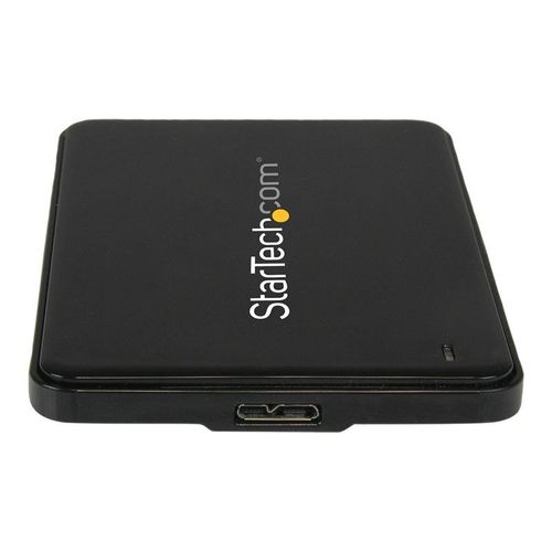 StarTech.com Boîtier disque dur externe USB 3.0 SATA/SSD 2.5" avec UASP pour HDD 7mm - Boitier USB 3.0 SATA III 2,5 pouces - Noir - Boitier externe - 2.5" - SATA 6Gb/s - USB 3.0 - noir
