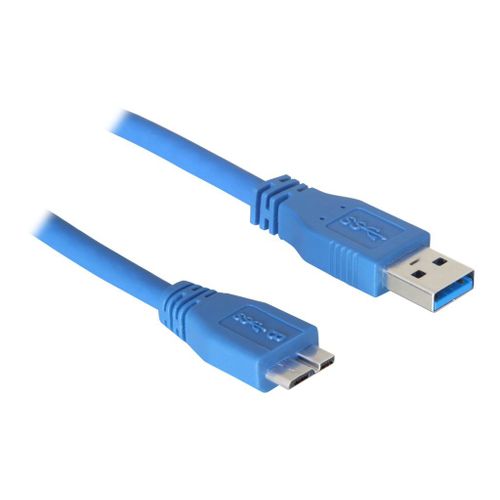 Delock - Câble USB - Micro-USB Type B (M) pour USB type A (M) - USB 3.0 - 5 m