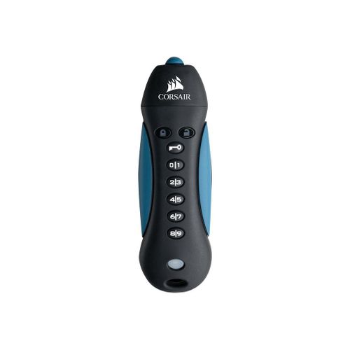 CORSAIR Flash Padlock 3 - Clé USB - chiffré - 64 Go - USB 3.0