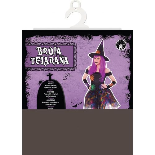 Rubie's Déguisement Femme Sorcière Toile D'araignée