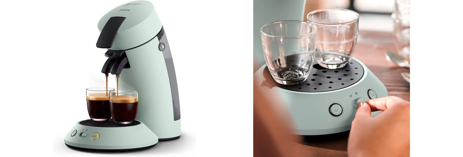 Philips Senseo Original Plus CSA210/20 vert image 1 | Rakuten