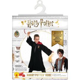 Costume Harry Potter Hermione Granger Deluxe pour fille, noir et rouge,  taille M (7-8 ans)