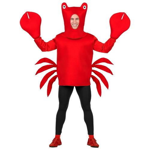 Déguisement Crabe Mer Pinces Rouge Adulte