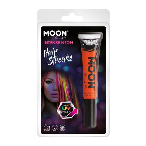 Peinture Mèches Cheveux Orange Fluo Uv