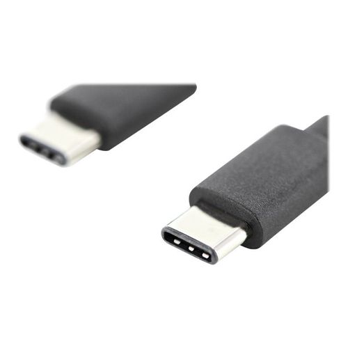 DIGITUS - Câble USB - 24 pin USB-C (M) pour 24 pin USB-C (M) - USB 2.0 - 3 A - 3 m - Prise en charge de Power Delivery - noir