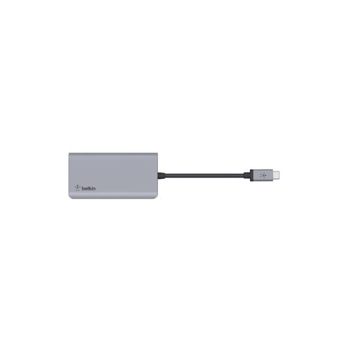 Belkin CONNECT 4 en 1 - Adaptateur de concentrateur multiport - USB-C - HDMI