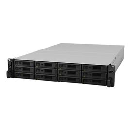 Synology RackStation RS3621xs+ - Serveur NAS - 12 Baies - rack-montable - SATA 6Gb/s - RAID 0, 1, 5, 6, 10, JBOD, RAID F1, disque de réserve 1, disque de réserve 10, disque de réserve 5, 6...