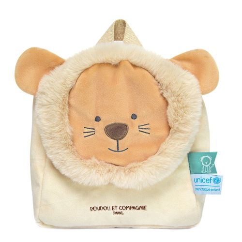 Sac à dos enfant UNICEF - Lion - Doudou et compagnie