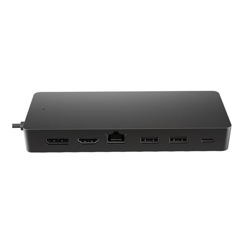 HP Universal USB-C Multiport Hub - Station d'accueil - USB-C - HDMI, DP - pour OMEN by HP Laptop 16; Victus by HP Laptop 15, 16; Laptop 14, 15; ZBook Fury 16 G9
