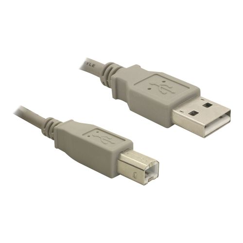 Delock - Câble USB - USB (M) pour USB type B (M) - USB 2.0 - 3 m