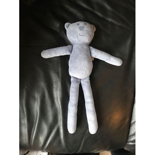 Bout'chou Doudou Chat Bleu Foncé 30cm