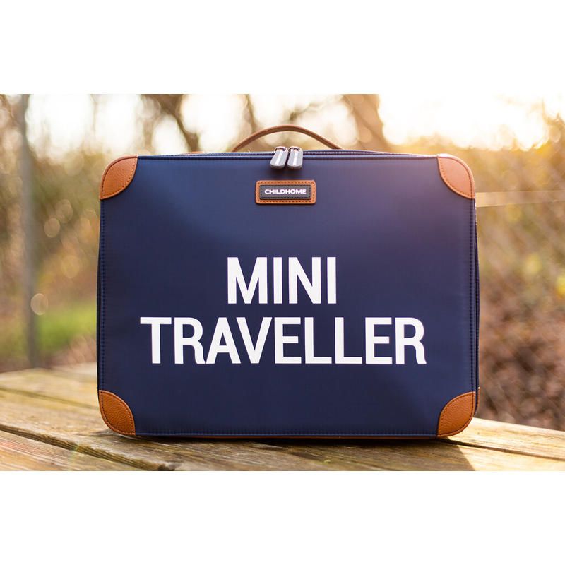 Mini Traveller Valise Enfant - Noir Or