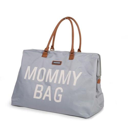 Sac À Langer Mommy Bag Gris Et Blanc - Child Wheels