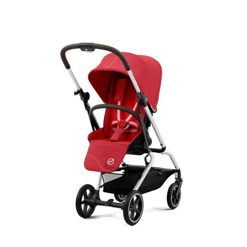 Poussette Eezy S Twist+ 2 - Hibiscus Red - Châssis Silver - Cybex Gold