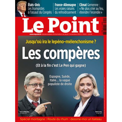 Le Point 2622 Les Comperes Le Lepeno Melanchonisme