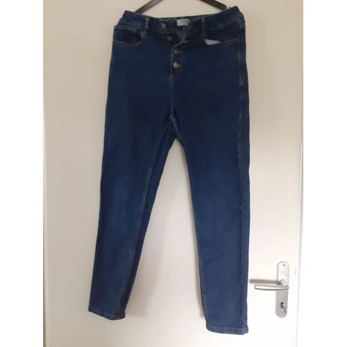 Jean Droit Bleu "T- 36" Kiabi Homme