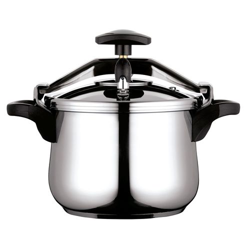 Autocuiseur à Étrier 10 L, Induction, Acier Inox. 18/10, 3 Systèmes de Sécurité, , Argent, FAGOR, Clásica Bombe 10