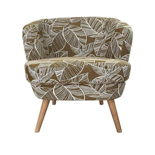 Fauteuil Dagmard Feuille Miel