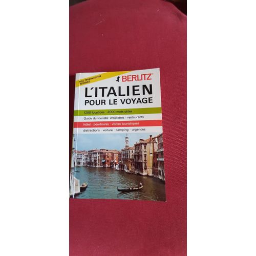 L'italien Pour Le Voyage - Guide Berlitz Italien / Français