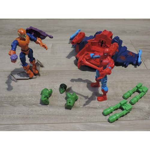 Figurines Et Vehicule Deluxe Super Hero Masher Marvel Avengers Vehicule