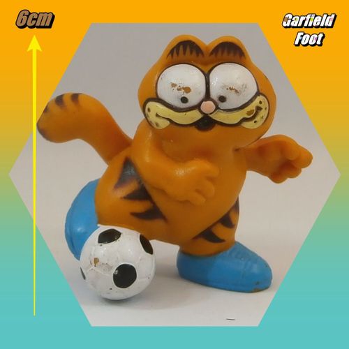 Figurine Garfield Sporty - Garfield Footballeur - 1981