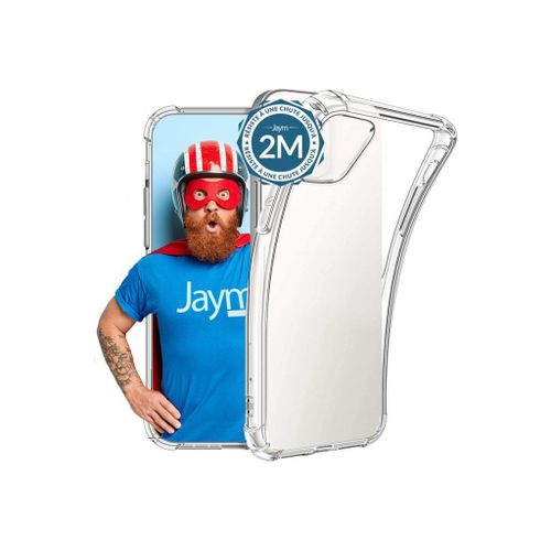 Jaym Easy Impact - Coque De Protection Pour Téléphone Portable - Renforcé, Test De Chute 2 M - Polyuréthanne Thermoplastique (Tpu) - Transparent - Pour Samsung Galaxy A25
